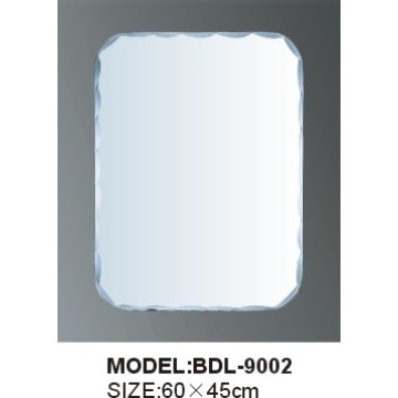 4mm Thickness Aluminum or Silver Glass Bathroom Mirror (BDL-9002)