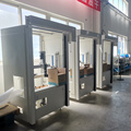 Automatic machine guard high speed door