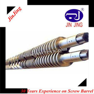 55/120 Conical Twin Screw and Barrel