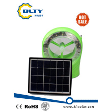 Ventilateur de table solaire rechargeable DC
