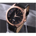 Customised Leather Strap Fashion Men Design Watch