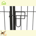 Black square pipe welded mesh fence