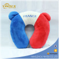 Almohada de cuello inflable Affordable Promocional 2016 U en forma de almohada de viaje