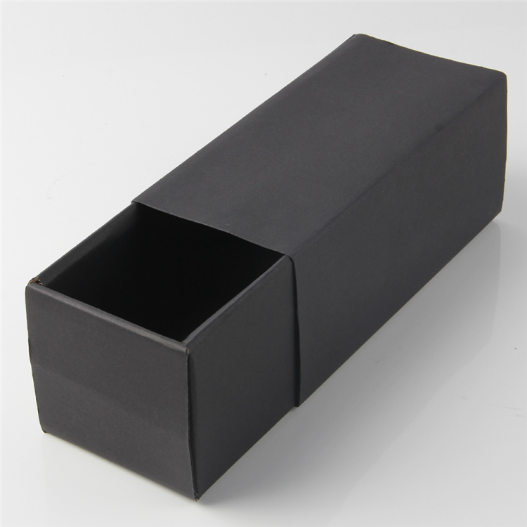 Black New Style Sliding Drawer Gifts Box