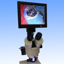 Цифровая камера стерео микроскопа с 8-футовым светодиодным экраном Dm001