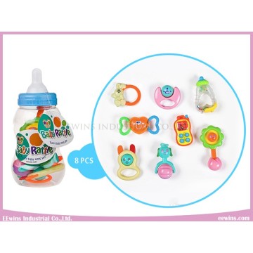 Jouets bébé hochets en bouteille mignon (8PCS)