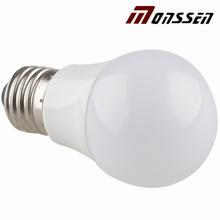 9W E27 Aluminum PC Cubierta LED Bombilla de luz