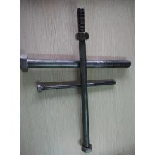 1 5/8 &quot;Bsw Bolt Meio Filamento, Plain