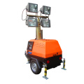 Construction diesel general light tower generator