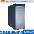 No Noise Glass Door Semi-Conductor Wine Cooler Without Compressor