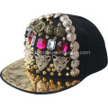 Popular OEM studded spiked rivet hat for street dance