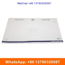 Degree Certificate with Watermark and Hot Stamping Label