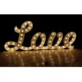 Light Bulb Love Letters for Lover