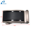 Genuine Leather Man Belt Slide Inside Automatic Belt