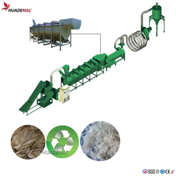 Packing waste film washing recycling machine