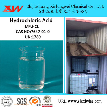 Industrial Synthesis Hydrochloric Acid 31%-33%