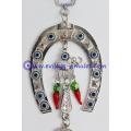 Evil Eye Wall Hanging,Horseshoe Wall Hanging With Turkish Nazar Evil Eye, lucky evil eye, nazar bead, greek evil eye