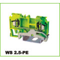 Federkraftklemmenblock für DIN-Schienenmontage 2.5mm2