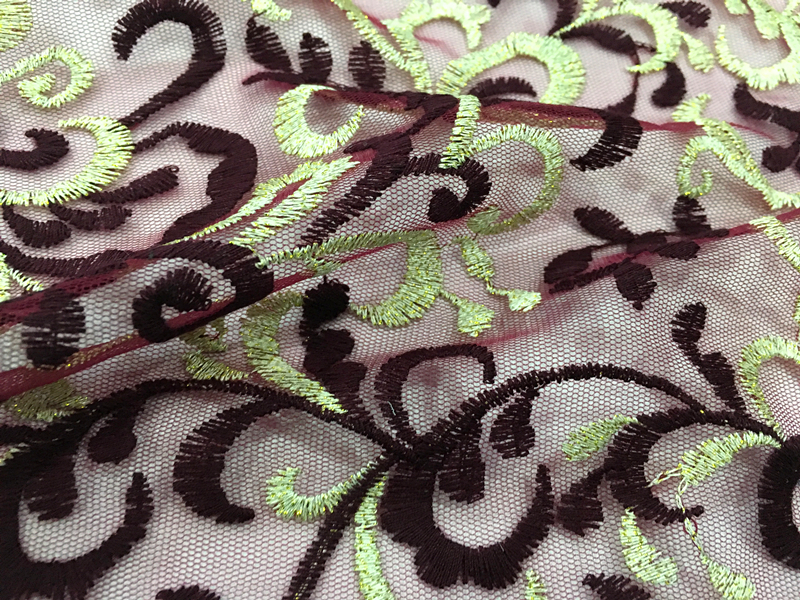 Ladies Dress Embroidery Fabric