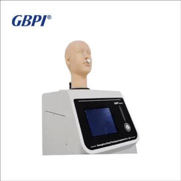 Fabric  Non-Woven Mask Breath Respiratory Resistance Tester, Mask Exhalation Inhalation Respiratory Resistance Testing Machine