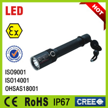 IP67 Rechargeable Mini Explosion Proof LED Torch Light From China