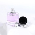 50Ml Round Empty Clear Cosmetic Glass Perfume Bottle