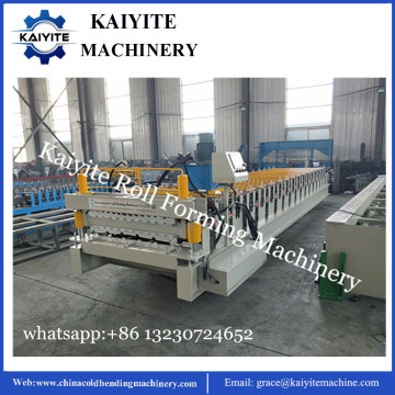 Automatic Double Layer Metal Sheet Roof Rolling Machine