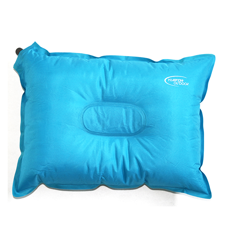 Blue Tpu Ultralight Backpacking Inflatable Camping Pillow 1