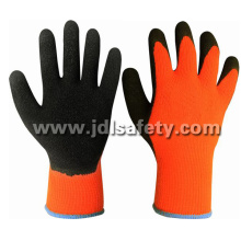 Acrylic Work Glove with Black Natural Latex Coating (LY2026T)