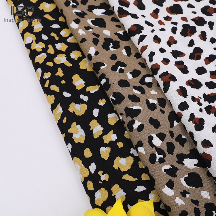 Top selling plain woven challis print rayon 100% viscose fabric for women's dresses3 Top selling plain woven challis print rayon 100% viscose fabric for women's dresses3