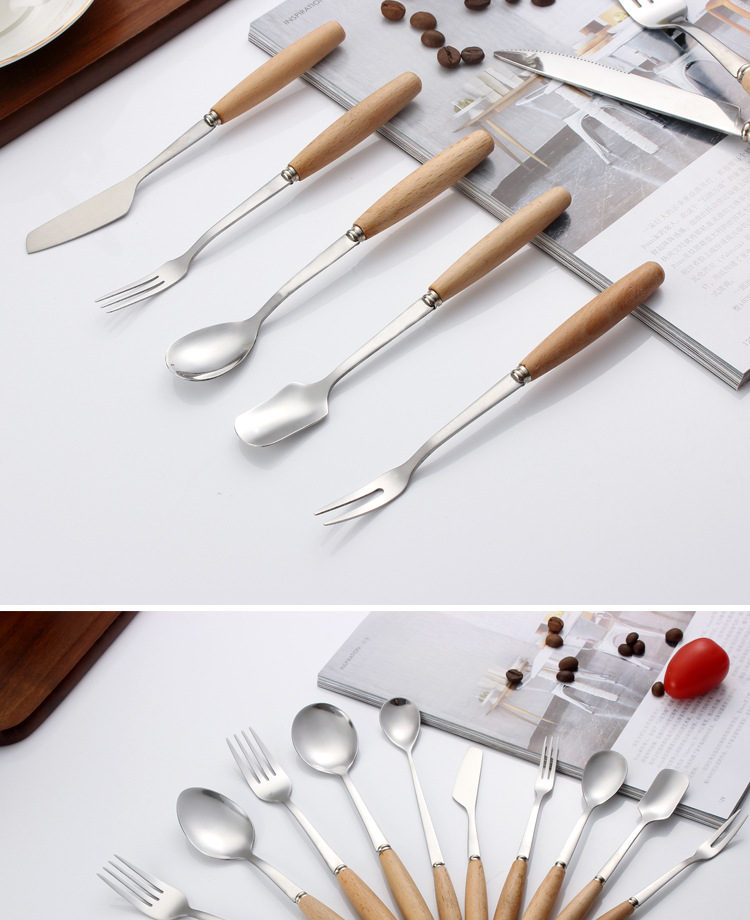 Wooden Handle Cutlery