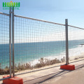 Free Sample PVC/Plastic Feet Removable Temporary Fence