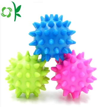 Boules de chien vente chaude jouets en silicone souple pour animaux de compagnie