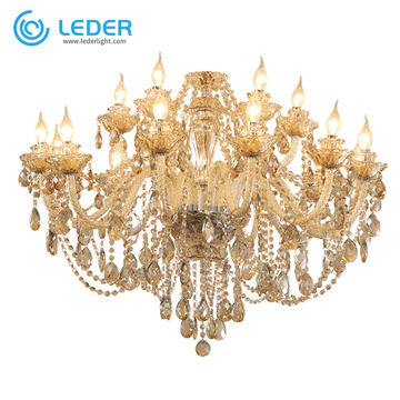 Lampes suspendues classiques en cristal LEDER