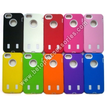 Funda de silicona iphone5 3 en 1 robot