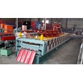 Automatic making trapezoidal forming machine