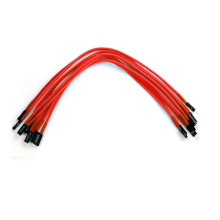 Red Single Sleeved Reset Sw Power LED Power Extension Cable