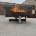 Round Metal Cast Iron Fire Bowl