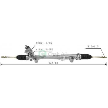 Power Hydraulic Auto Steering System Steering Gears Audi Q7/Volkswagen