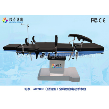 Economic electric motor surgical table