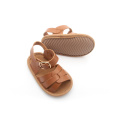 Skid Proof Buckle Genuine Leather Baby Sandals