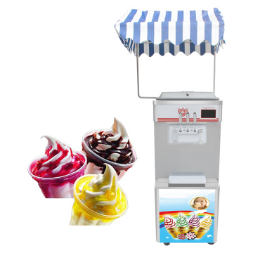 Professioneller kommerzieller Soft -Serve -Eismaschine CE