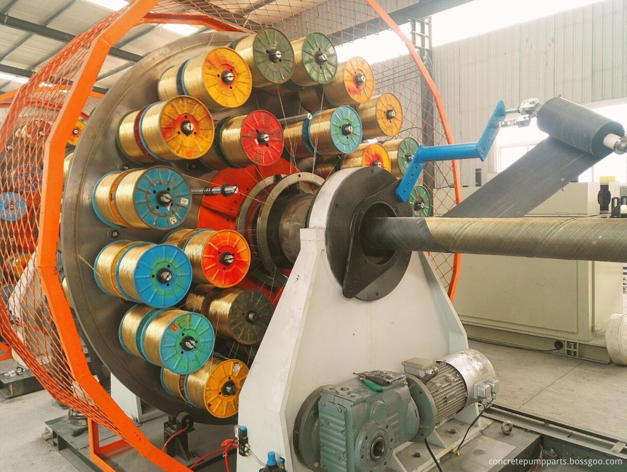 rubber hose working processing