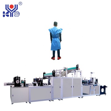 Automatic Personal Protection Gowns Body Making Machine