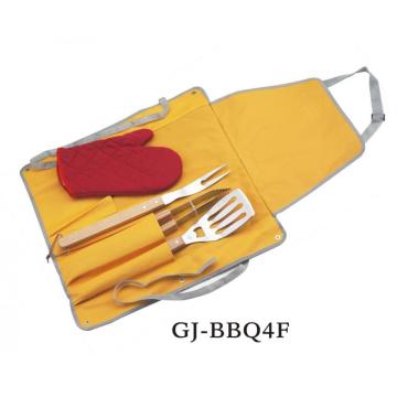 4-Piece Grill Tool Set