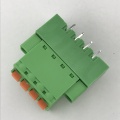 Push in Botton Pluggable Terminal Block