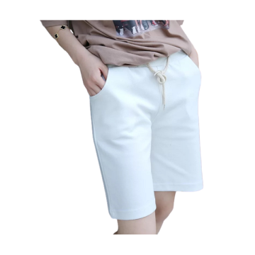 Womens Custom Summer Slim Fit Cotton Short Pants