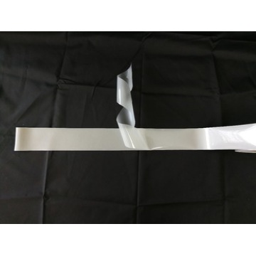 Silver Single Side Reflective Strech Fabric