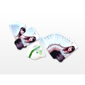 Transparent cosmetics product self-adhesive label printing