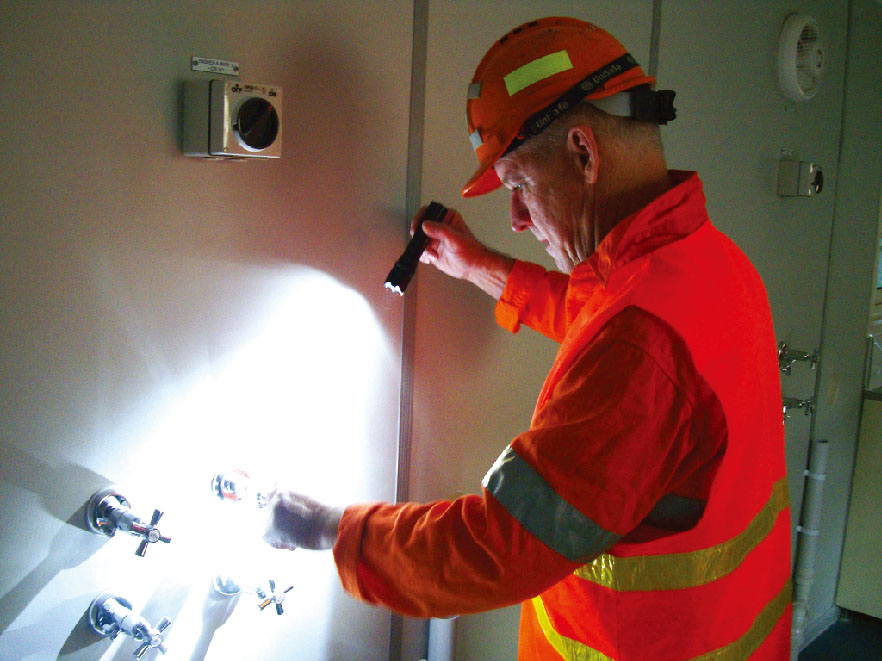 plumbing test for modular apartment building